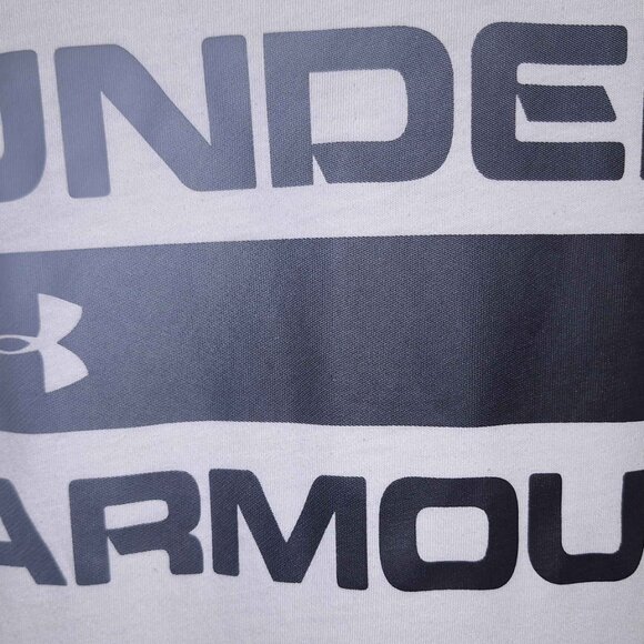 Under Armour Men’s XL White HeatGear Short Sleeve T-Shirt Loose Fit - Picture 3 of 6